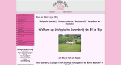 Desktop Screenshot of deblijebig.nl
